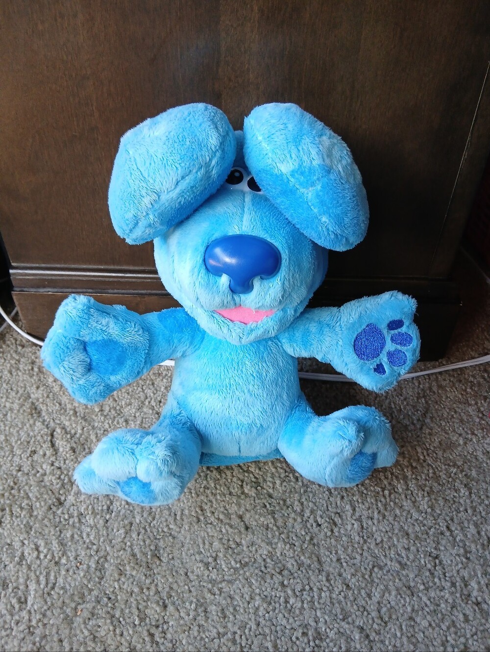 Blues Clues Plush Puppy Peekaboo Stuffed Animal Works